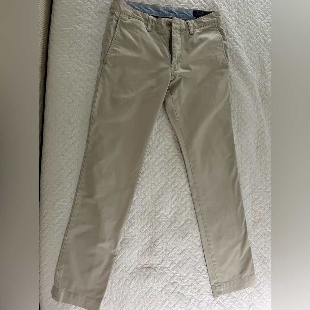 Ralph Lauren Polo Slim stretch Fit -light khaki
